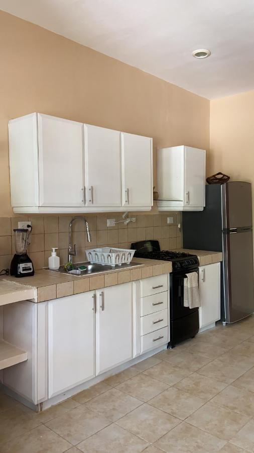 Beachfront Apartment With Swimming Pool. One Bedroom Celestun Buitenkant foto